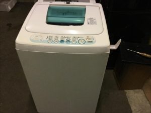 福山市川口町付近で洗濯機の回収