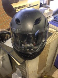 ヘルメットです。