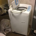 尾道市久山田町付近で回収した洗濯機です。