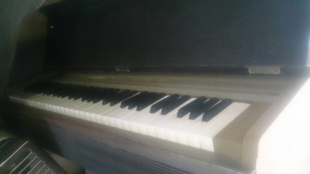 倉敷市児島小川で回収したピアノ
