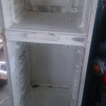 福山市平原付近で回収した冷蔵庫