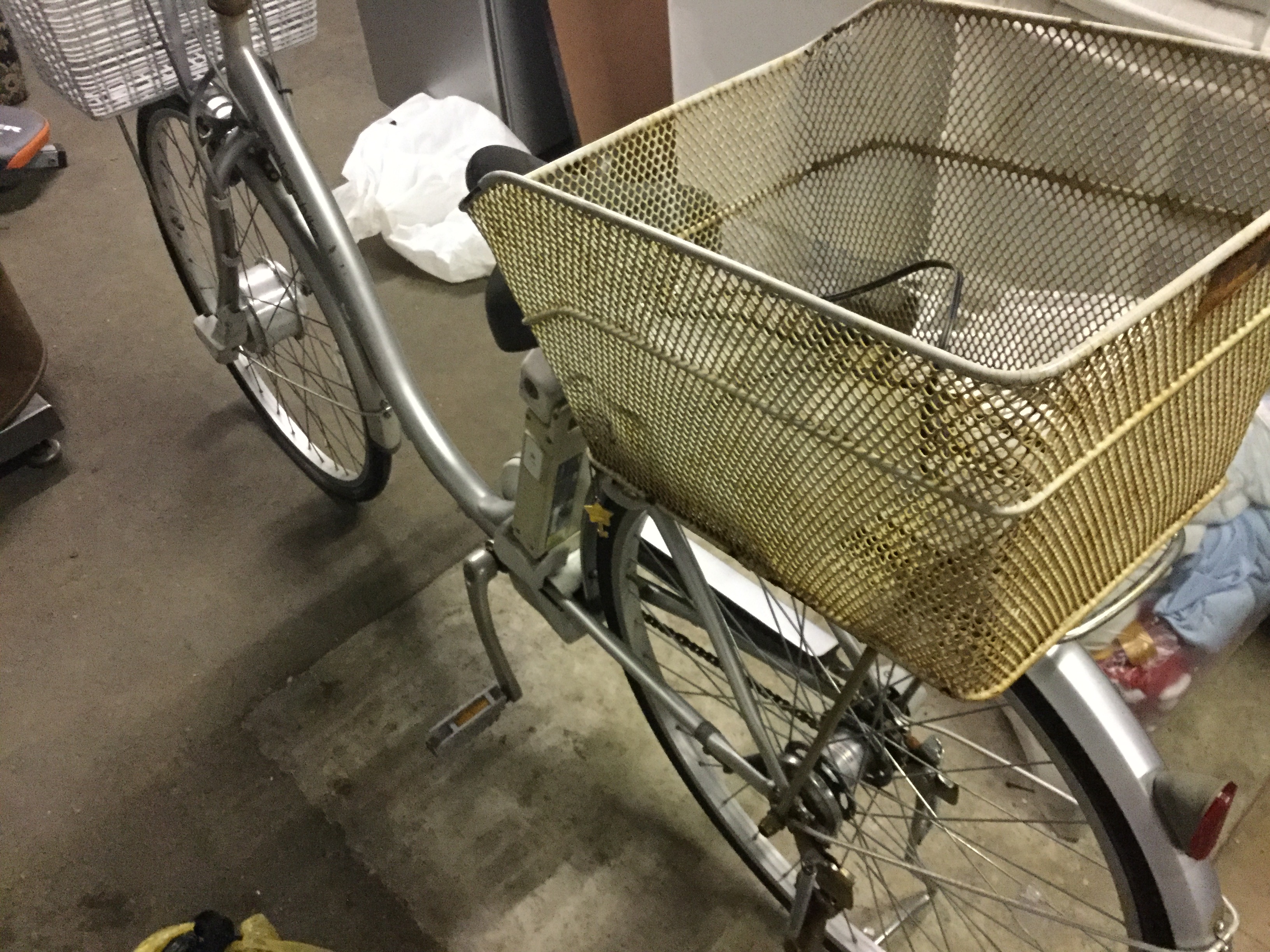 福山市水吞町で回収した自転車