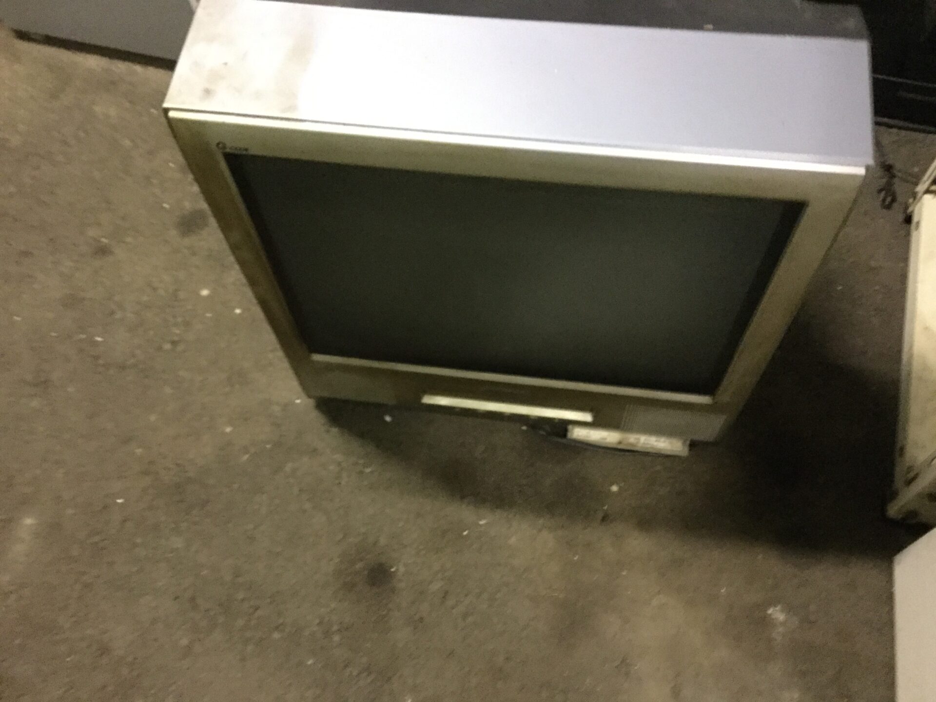 ブラウン管テレビ