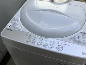 福山市でエアコンと同時に洗濯機の回収