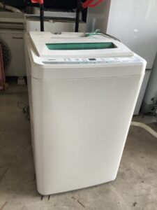 福山市新涯町で回収した洗濯機