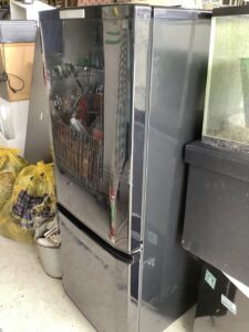 福山市千田町で回収して冷蔵庫