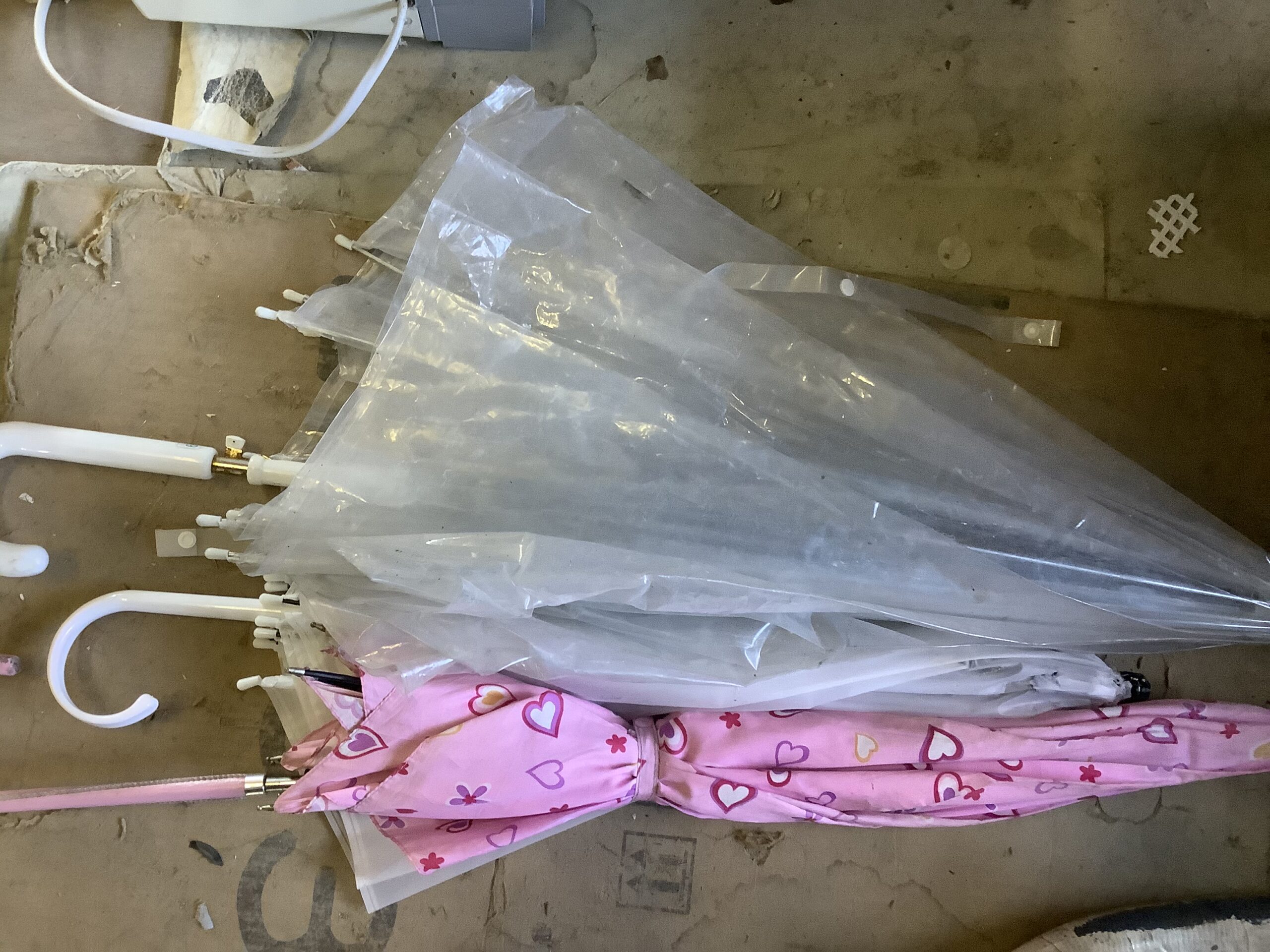 福山市引野町で回収した傘