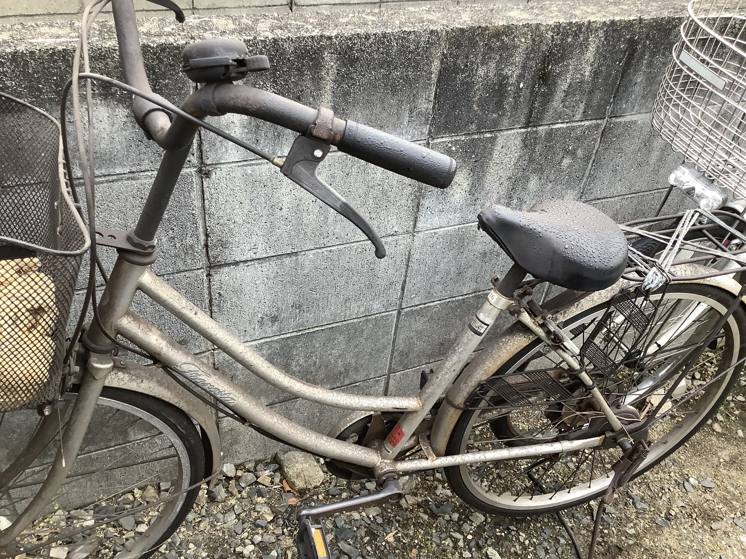 福山市今津町で回収した自転車