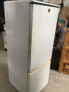 福山市元町で回収した冷蔵庫