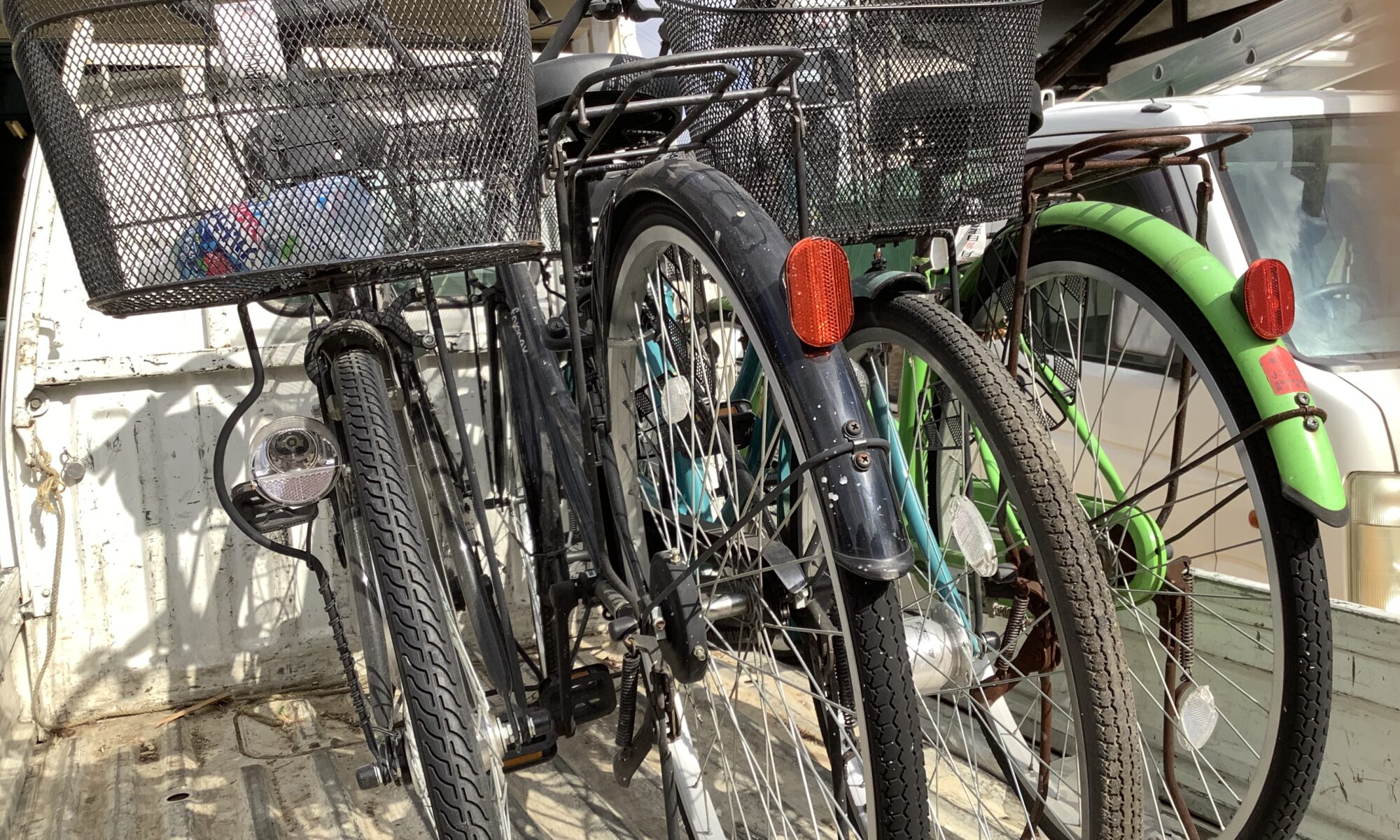 福山市水呑町で回収した自転車
