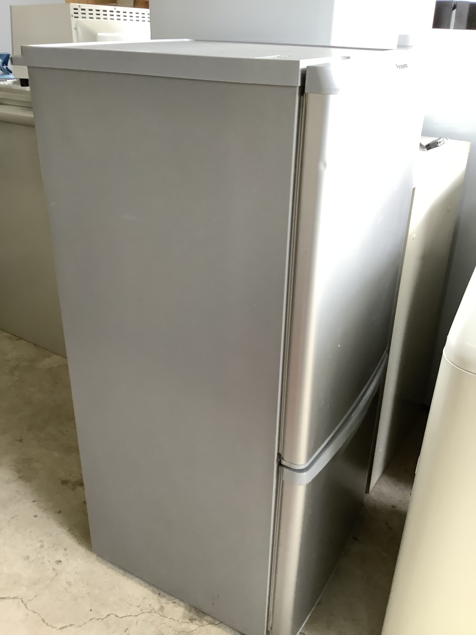 福山市大門町で回収した冷蔵庫