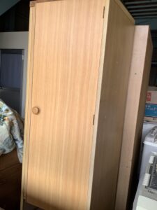 福山市南蔵王町で回収した洋服箪笥