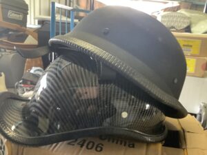 福山市新涯町で回収したヘルメット