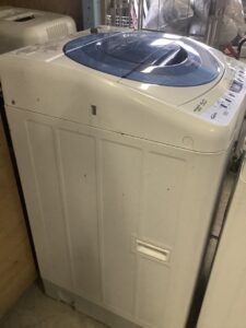 福山市春日町で回収した洗濯機