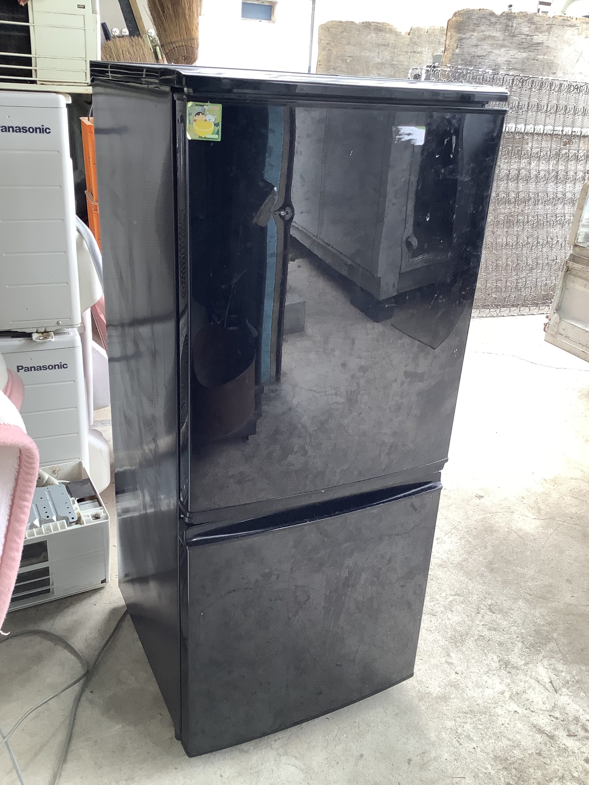 福山市神辺町で回収した冷蔵庫