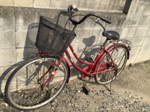 福山市引野町で回収した自転車