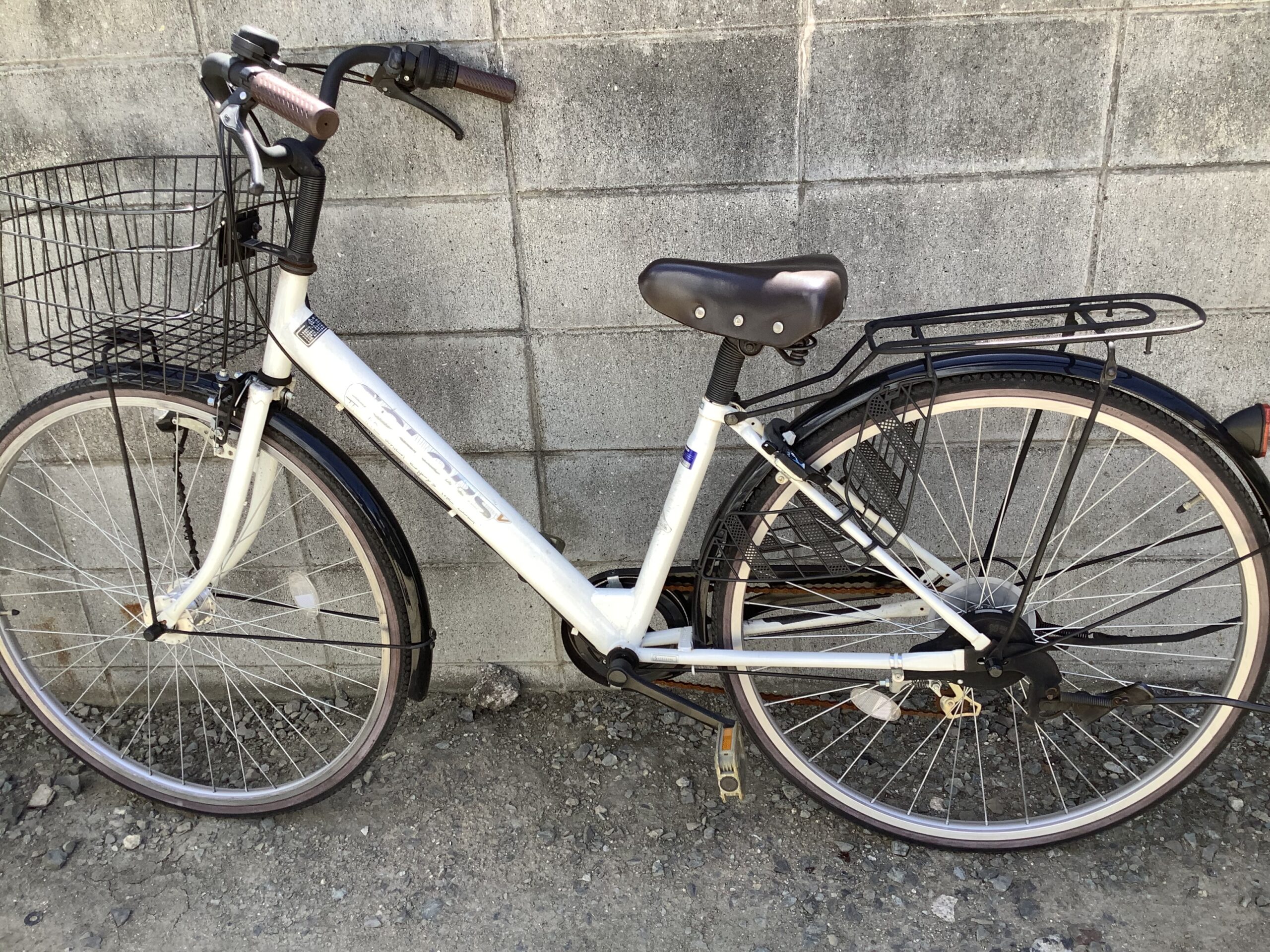 福山市内海町で回収した自転車