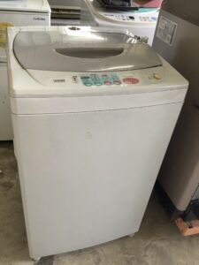福山市引野町で回収した洗濯機