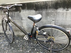 福山市駅家町で回収した自転車