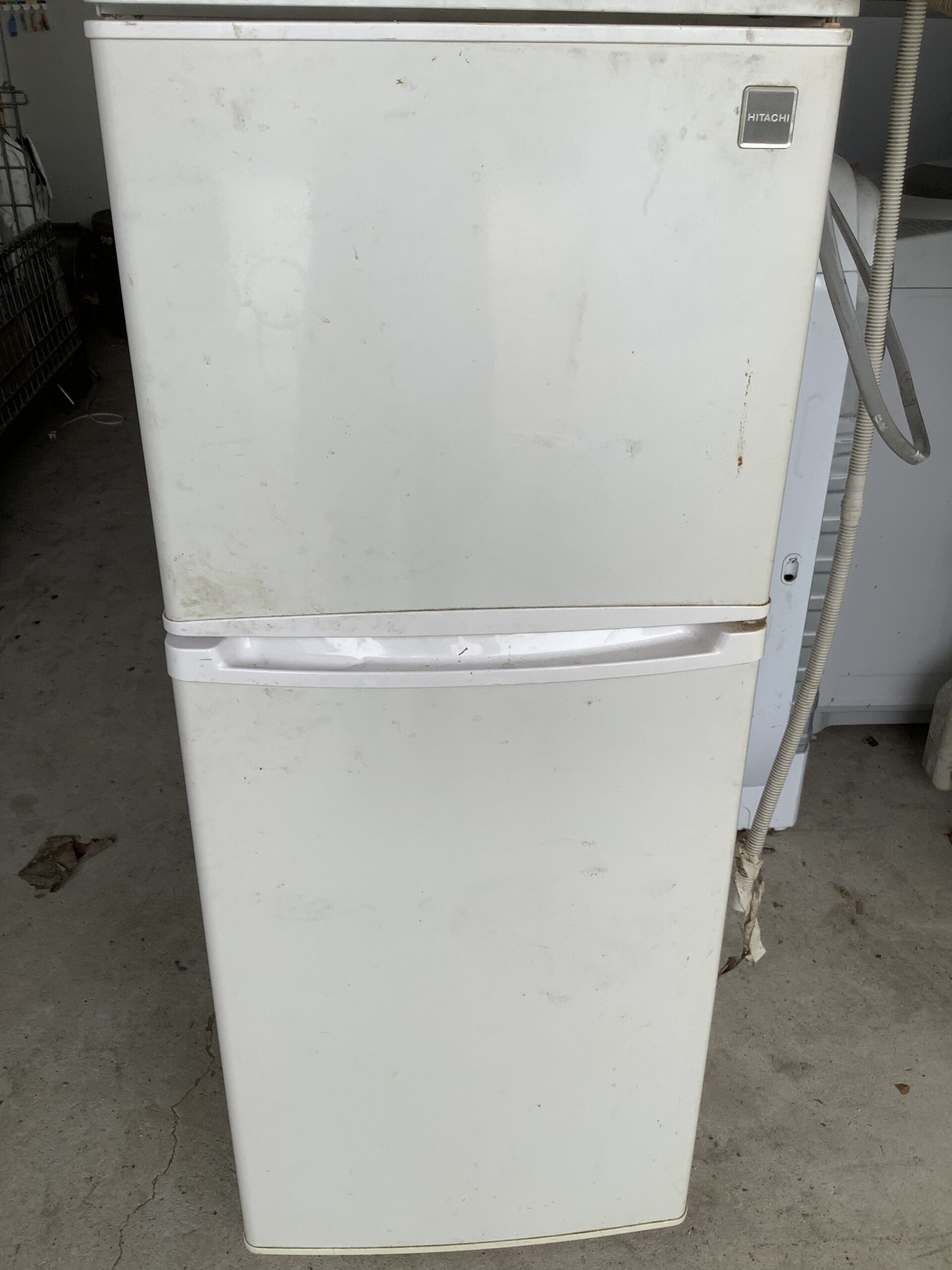 福山市曙町で回収した冷蔵庫