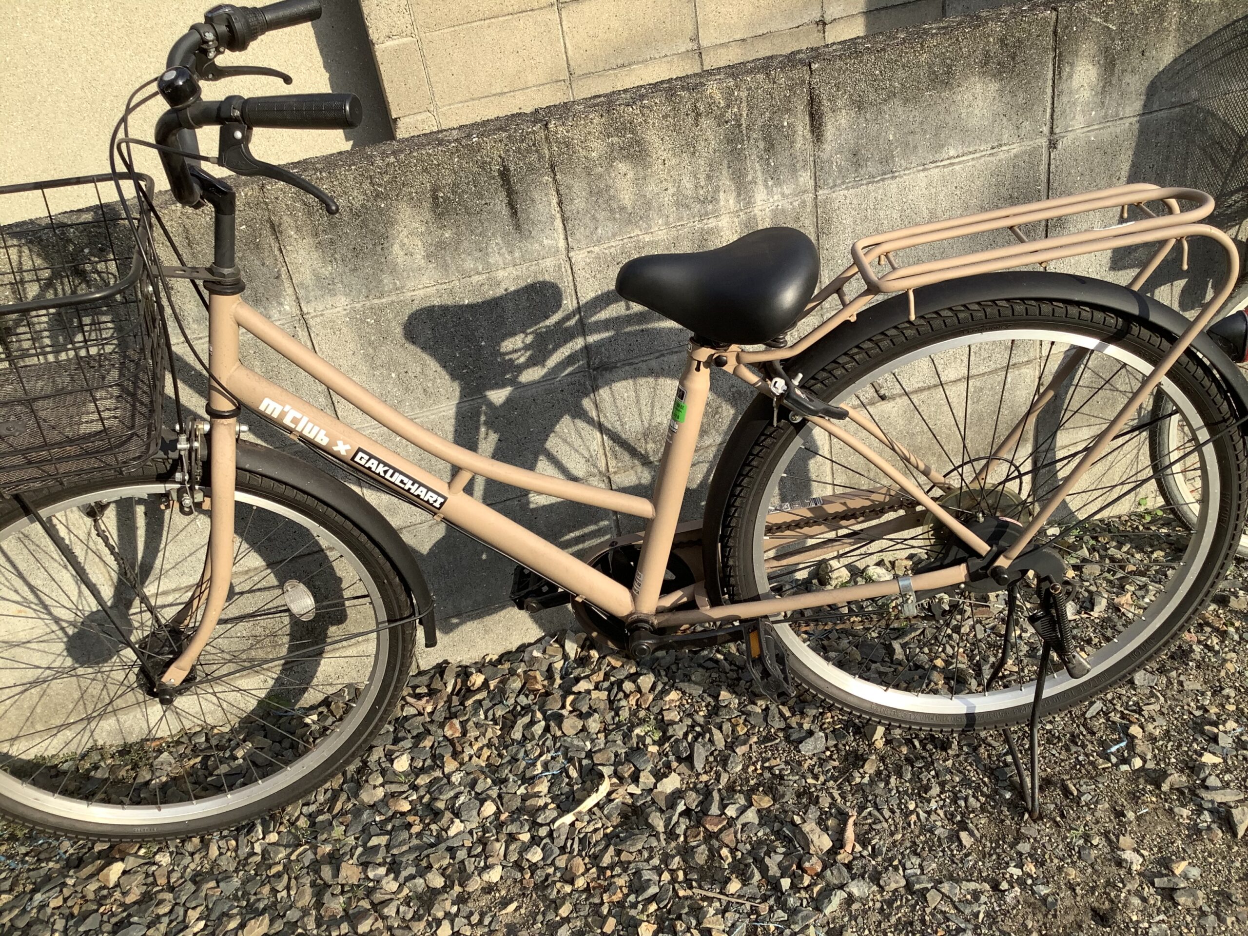 福山市引野町で回収した自転車