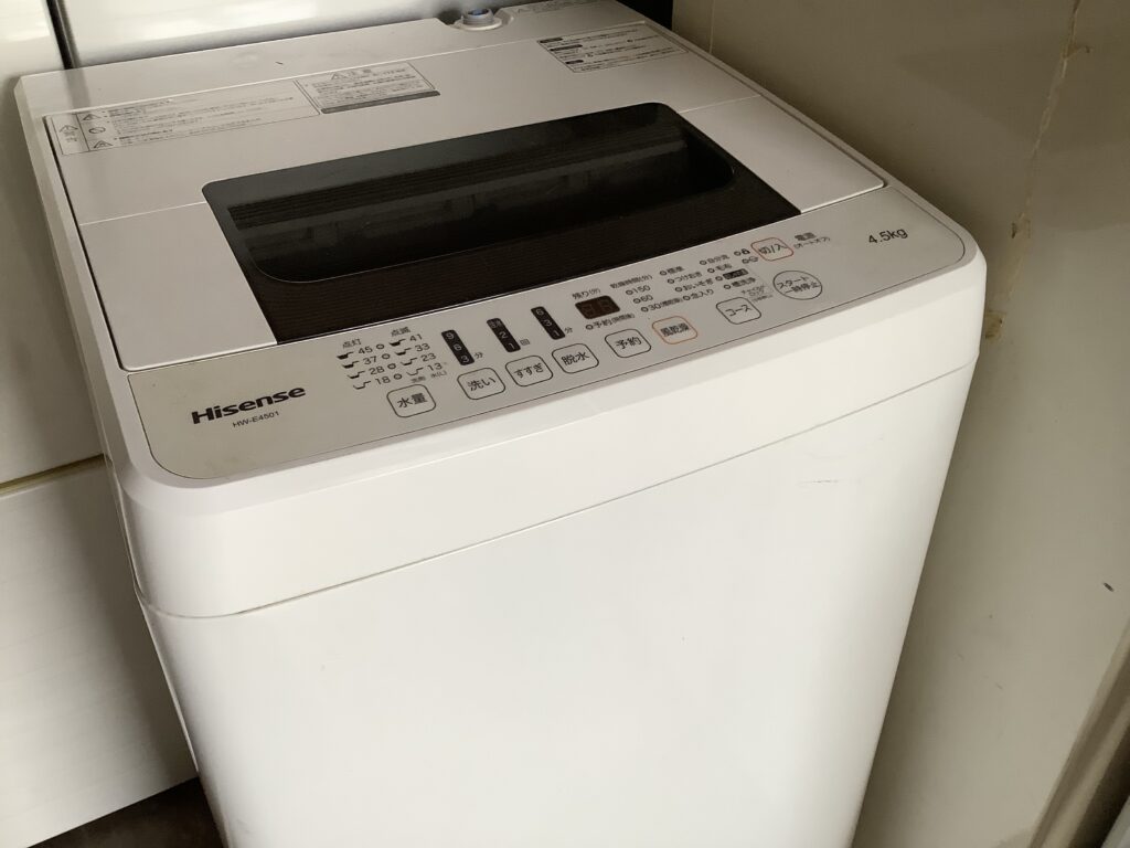 福山市内の洗濯機不用品回収