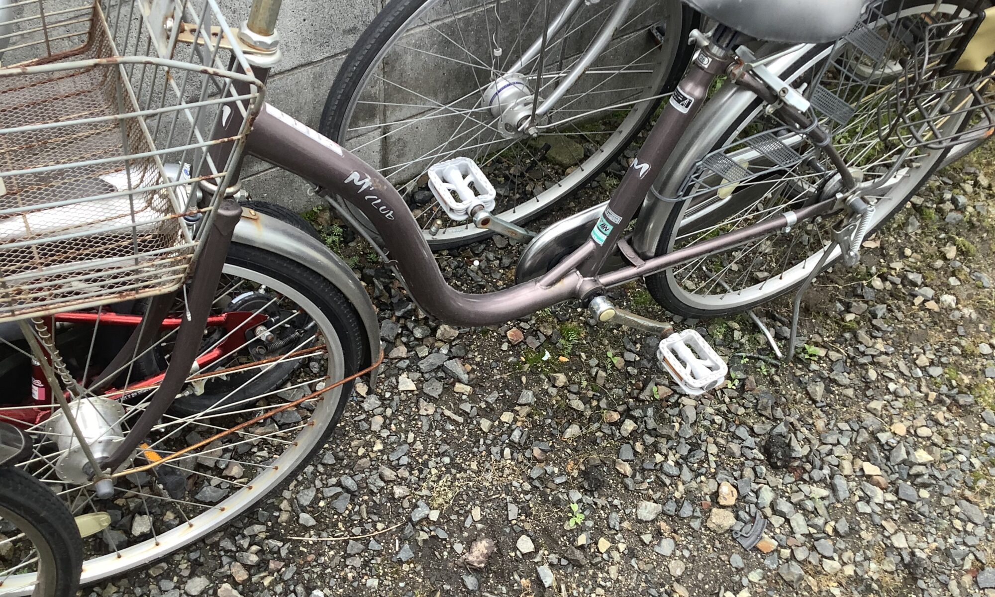 福山市で不用品回収した自転車