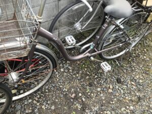 福山市で不用品回収した自転車