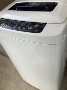 竹原市で回収した洗濯機
