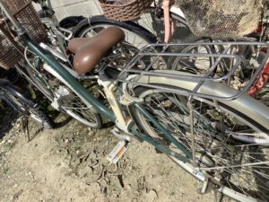 広島県福山市で自転車回収から自転車処分