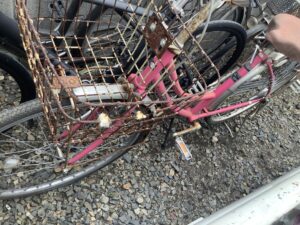 広島県府中市で自転車回収から自転車