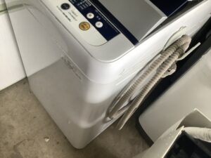 広島県府中市で回収処分した洗濯機