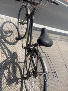 広島県府中市で回収処分した自転車