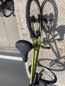 尾道市で回収処分した自転車