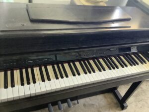 福山市神辺町で回収処分したピアノ