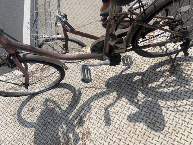 尾道市で処分した自転車