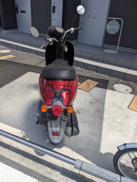 尾道市で処分したバイク