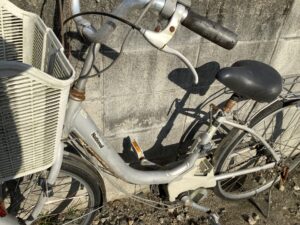 神石高原町で処分した自転車