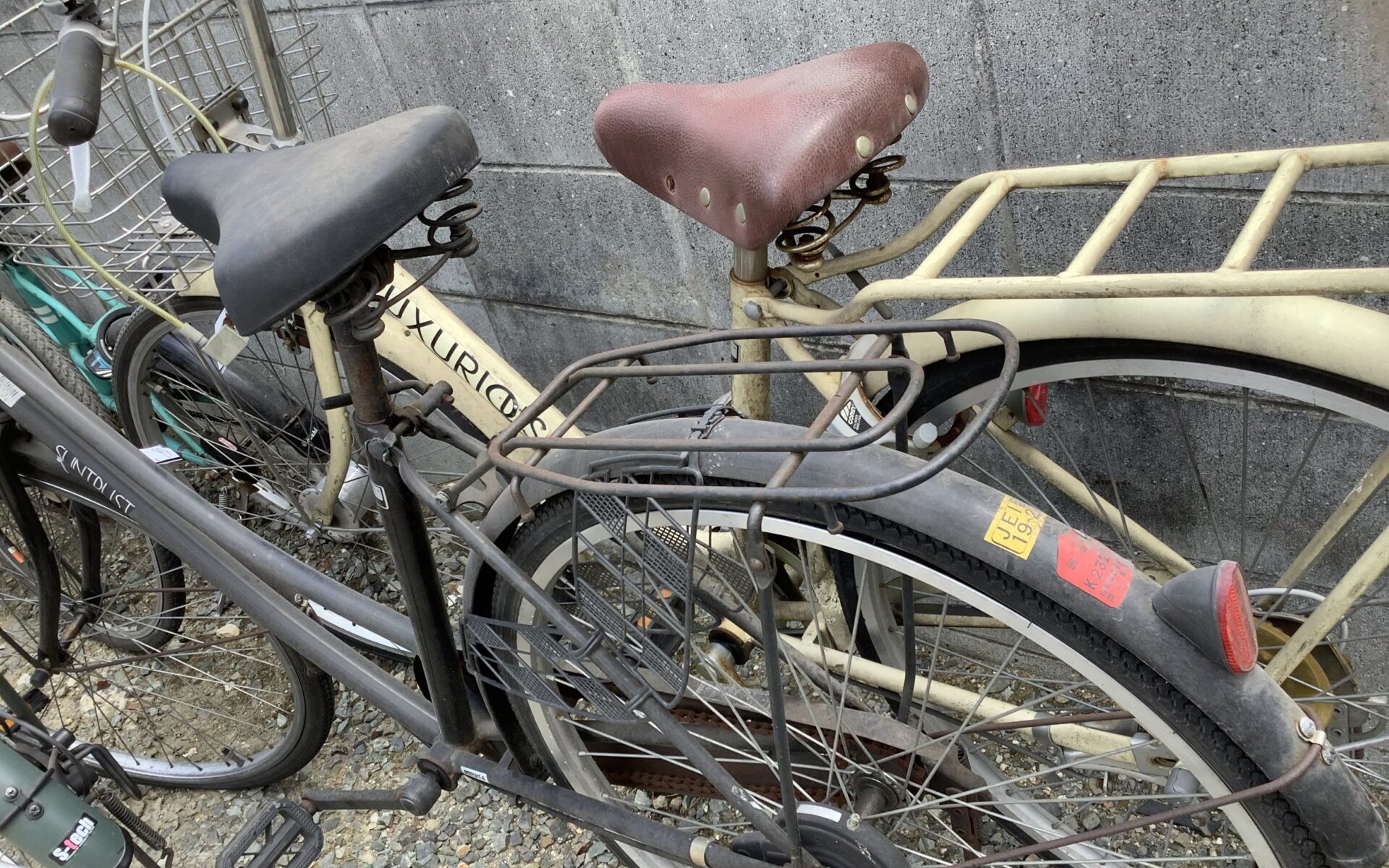 広島県府中市で処分した自転車