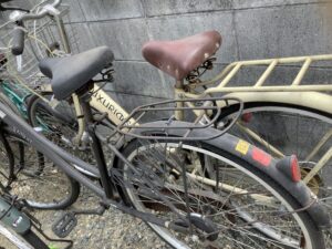 広島県府中市で処分した自転車