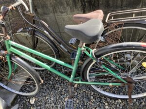 広島県三次市で処分した自転車