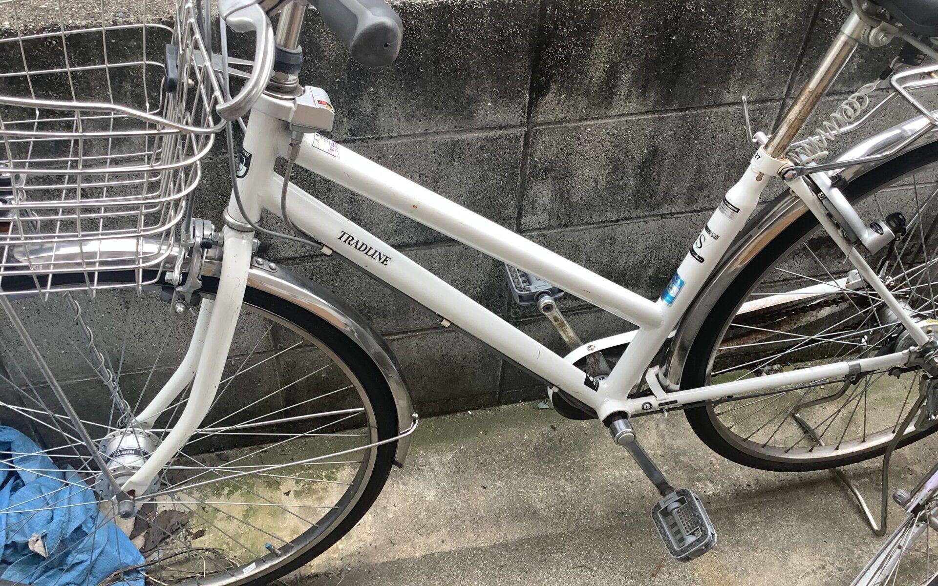 広島県尾道市で処分した自転車