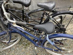 福山市大門町で処分した自転車