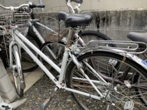 広島県府中市で処分した自転車