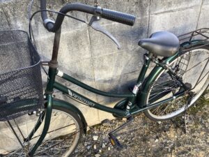 福山市引野町で処分した自転車