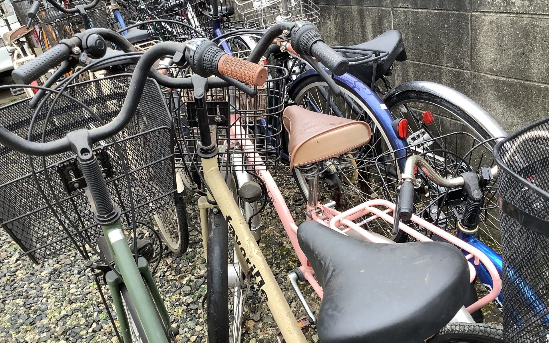 広島県尾道市で処分した自転車