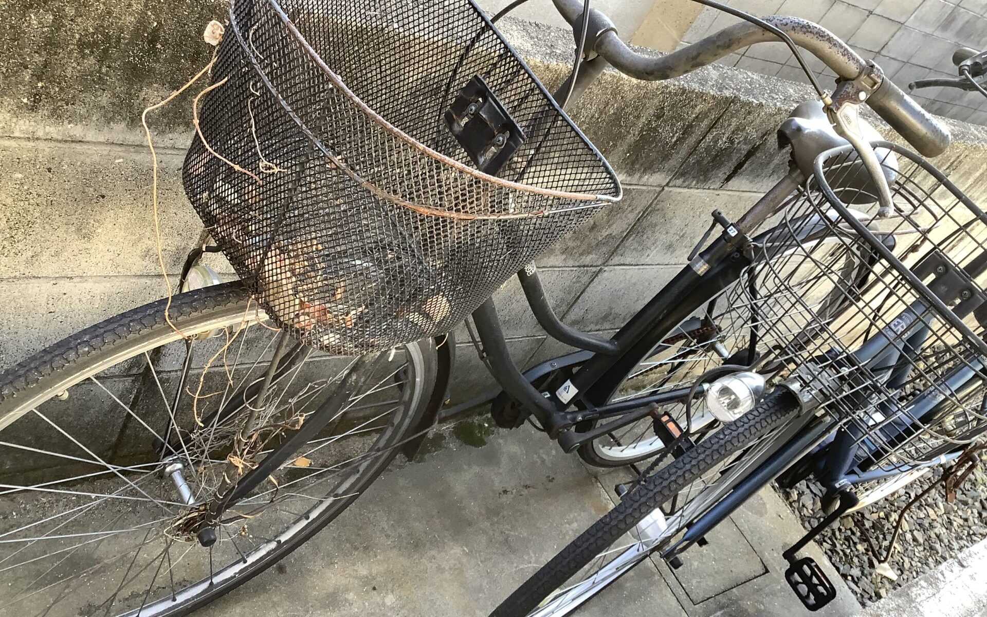 広島県尾道市で処分した自転車