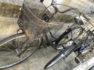 広島県尾道市で処分した自転車
