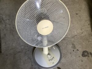 広島県三原市で処分した扇風機