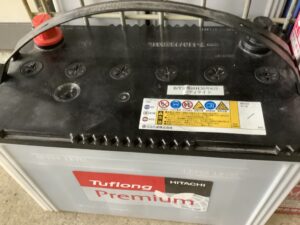 広島県尾道市で処分したバッテリー